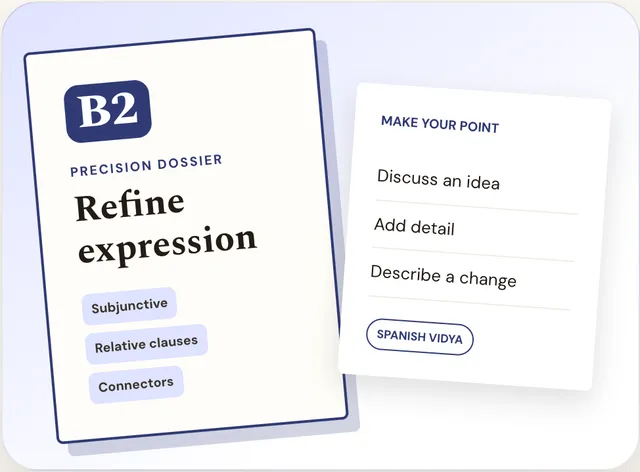 B2 Spanish study kit